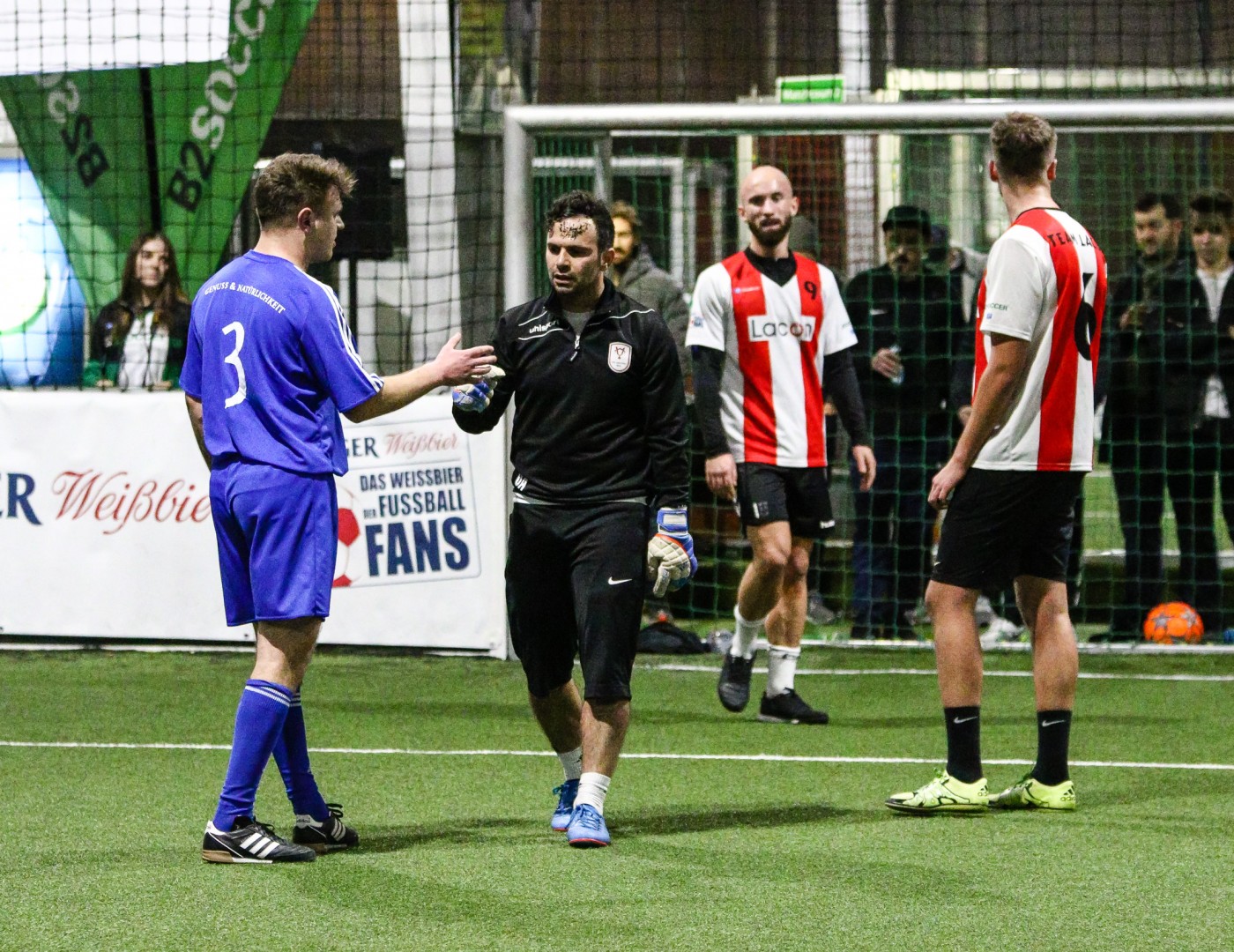 Unterföhring, Deutschland, 26.01.2019:
Fußball, INDOOR B2SOCCER München

Foto: Christian Riedel / fotografie-riedel.net