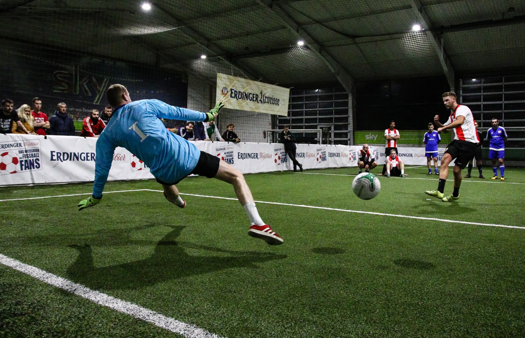 Unterföhring, Deutschland, 26.01.2019:
Fußball, INDOOR B2SOCCER München

Foto: Christian Riedel / fotografie-riedel.net