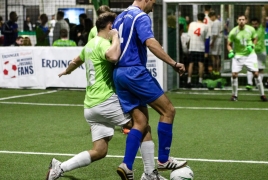 Unterföhring, Deutschland, 26.01.2019:
Fußball, INDOOR B2SOCCER München

Foto: Christian Riedel / fotografie-riedel.net