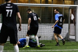 Unterföhring, Deutschland, 26.01.2019:
Fußball, INDOOR B2SOCCER München

Foto: Christian Riedel / fotografie-riedel.net