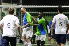 Unterföhring, Deutschland, 26.01.2019:
Fußball, INDOOR B2SOCCER München

Foto: Christian Riedel / fotografie-riedel.net