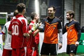 Unterföhring, Deutschland, 26.01.2019:
Fußball, INDOOR B2SOCCER München

Foto: Christian Riedel / fotografie-riedel.net