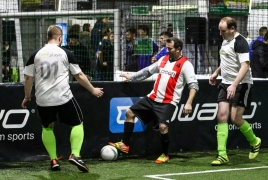 Unterföhring, Deutschland, 26.01.2019:
Fußball, INDOOR B2SOCCER München

Foto: Christian Riedel / fotografie-riedel.net