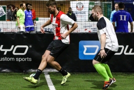 Unterföhring, Deutschland, 26.01.2019:
Fußball, INDOOR B2SOCCER München

Foto: Christian Riedel / fotografie-riedel.net