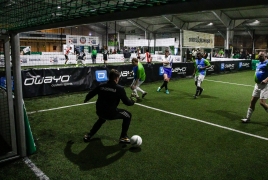 Unterföhring, Deutschland, 26.01.2019:
Fußball, INDOOR B2SOCCER München

Foto: Christian Riedel / fotografie-riedel.net