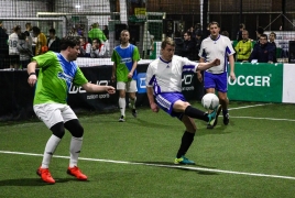 Unterföhring, Deutschland, 26.01.2019:
Fußball, INDOOR B2SOCCER München

Foto: Christian Riedel / fotografie-riedel.net