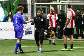 Unterföhring, Deutschland, 26.01.2019:
Fußball, INDOOR B2SOCCER München

Foto: Christian Riedel / fotografie-riedel.net