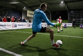 Unterföhring, Deutschland, 26.01.2019:
Fußball, INDOOR B2SOCCER München

Foto: Christian Riedel / fotografie-riedel.net