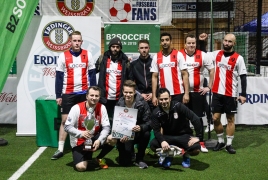 Unterföhring, Deutschland, 26.01.2019:
Fußball, INDOOR B2SOCCER München

Foto: Christian Riedel / fotografie-riedel.net