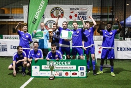 Unterföhring, Deutschland, 26.01.2019:
Fußball, INDOOR B2SOCCER München

Foto: Christian Riedel / fotografie-riedel.net