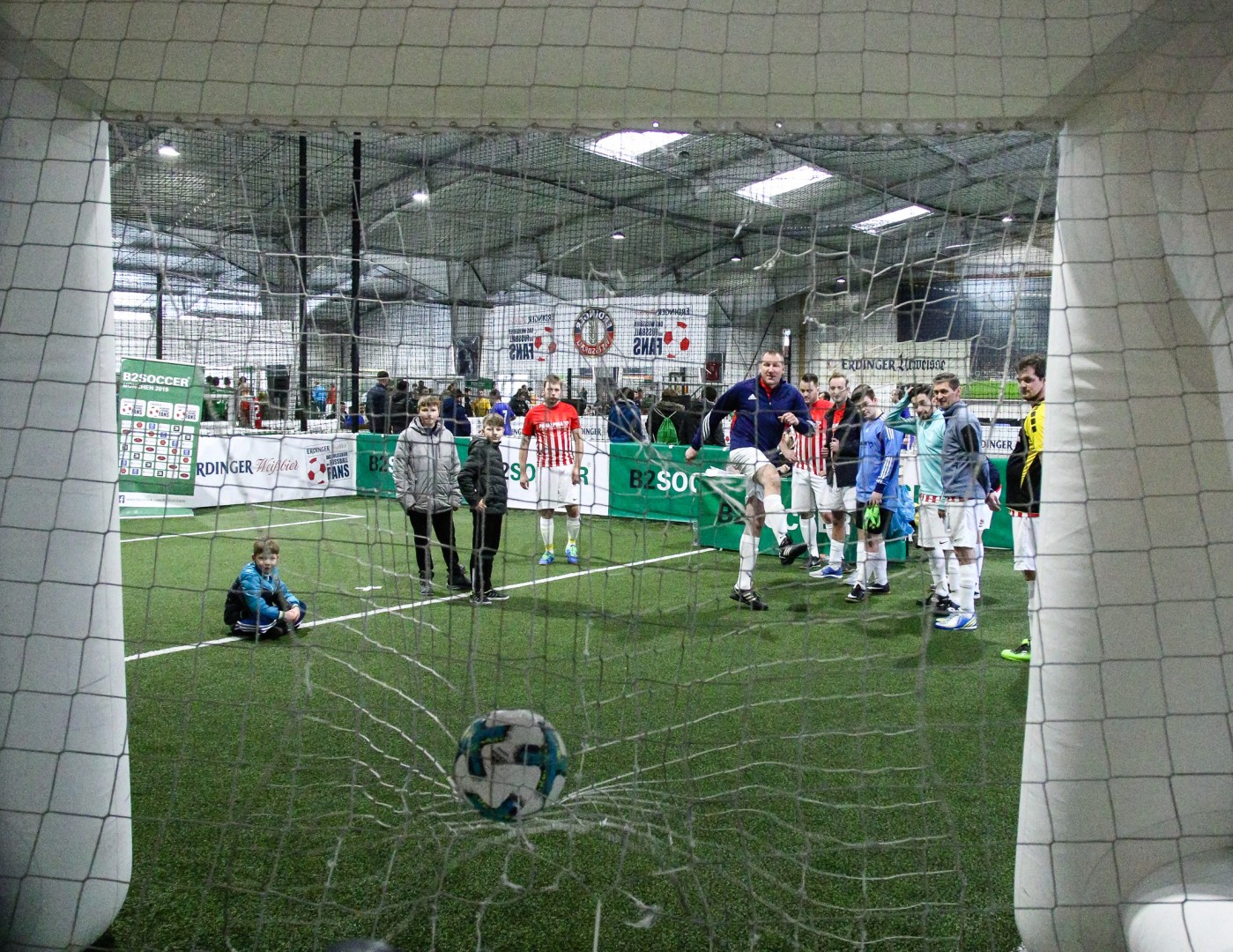Unterföhring, Deutschland, 26.01.2019:Fußball, INDOOR B2SOCCER MünchenFoto: Christian Riedel / fotografie-riedel.net