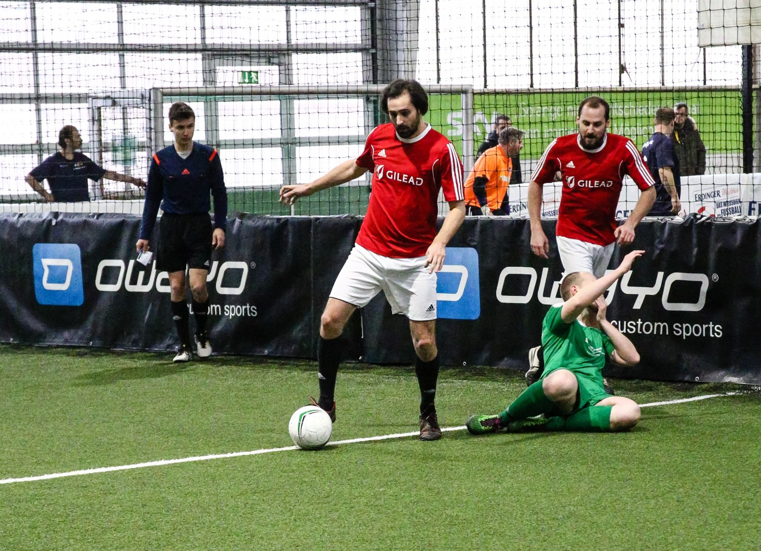Unterföhring, Deutschland, 26.01.2019:Fußball, INDOOR B2SOCCER MünchenFoto: Christian Riedel / fotografie-riedel.net