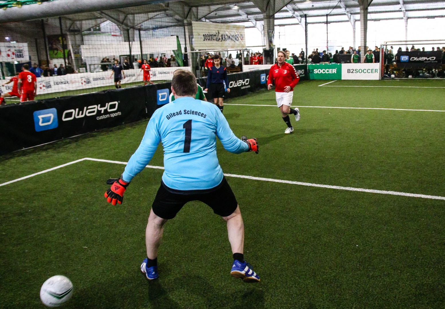 Unterföhring, Deutschland, 26.01.2019:Fußball, INDOOR B2SOCCER MünchenFoto: Christian Riedel / fotografie-riedel.net