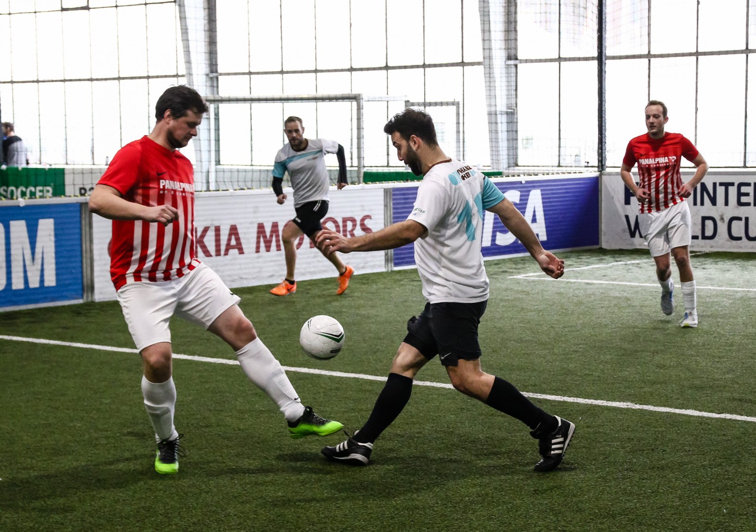 Unterföhring, Deutschland, 26.01.2019:Fußball, INDOOR B2SOCCER MünchenFoto: Christian Riedel / fotografie-riedel.net