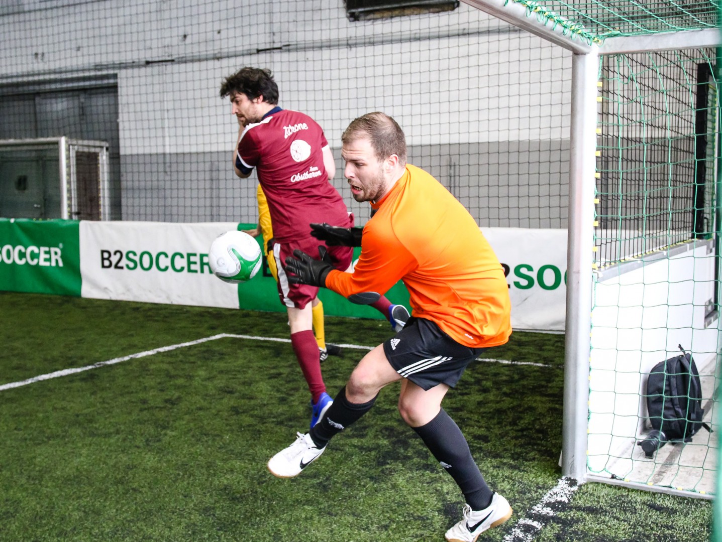 Unterföhring, Deutschland, 26.01.2019:
Fußball, INDOOR B2SOCCER München

Foto: Christian Riedel / fotografie-riedel.net