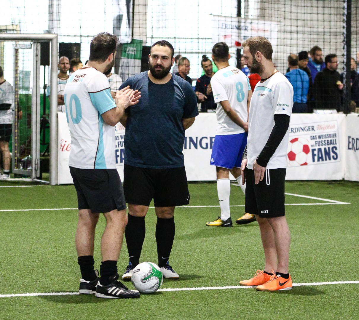 Unterföhring, Deutschland, 26.01.2019:
Fußball, INDOOR B2SOCCER München

Foto: Christian Riedel / fotografie-riedel.net