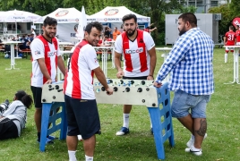 Oberhaching, Deutschland, 07.07.2018:
Fußball, OUTDOOR B2SOCCER München

Foto: Christian Riedel / fotografie-riedel.net