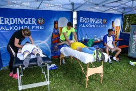 Oberhaching, Deutschland, 07.07.2018:
Fußball, OUTDOOR B2SOCCER München

Foto: Christian Riedel / fotografie-riedel.net