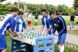 Oberhaching, Deutschland, 07.07.2018:
Fußball, OUTDOOR B2SOCCER München

Foto: Christian Riedel / fotografie-riedel.net