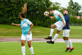 Oberhaching, Deutschland, 13.07.2019:
Fußball, OUTDOOR B2SOCCER München

Foto: Christian Riedel / fotografie-riedel.net