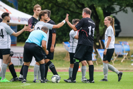 Oberhaching, Deutschland, 23.07.2022:
Fußball, OUTDOOR B2SOCCER München

Foto: Christian Riedel / fotografie-riedel.net