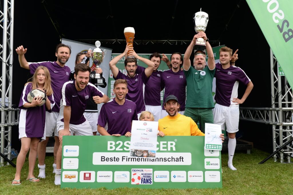 42 Firmenteams waren beim SOMMER B2SOCCER 2016 am Start