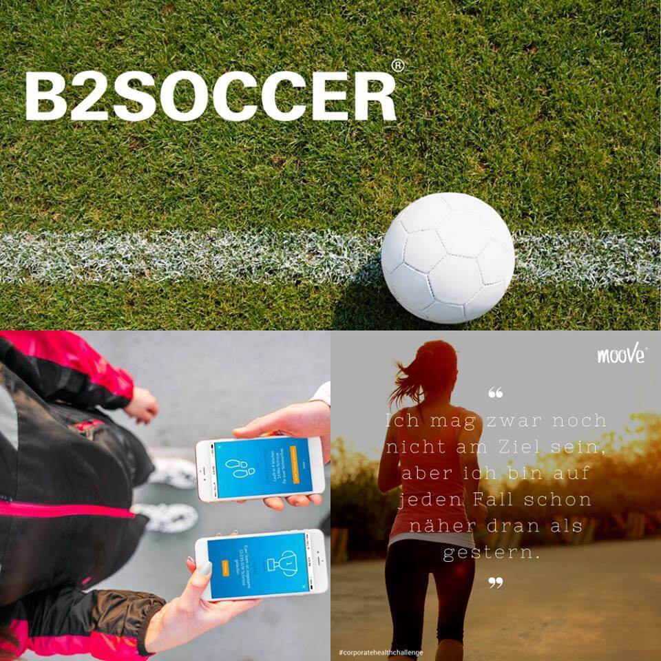 B2SOCCER startet in die Corporate Health Challenge