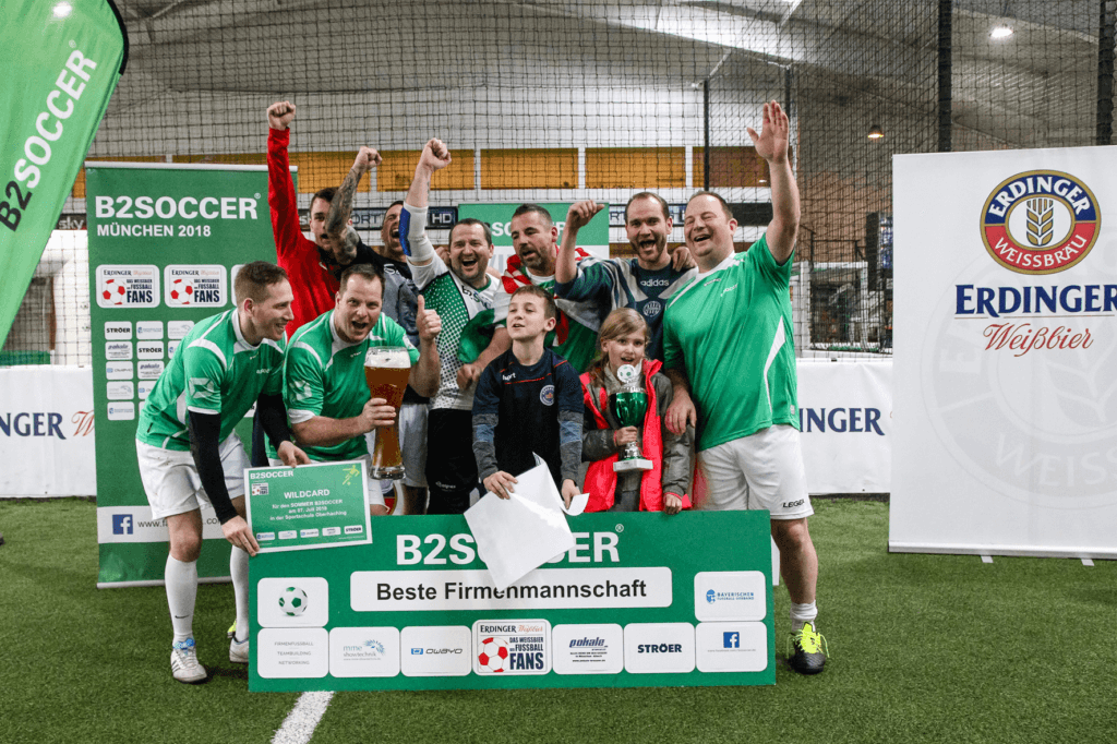 Black Jack und Florentz + Partner werden „Münchner Firmenchampions 2018“